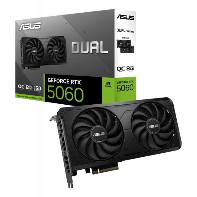 ASUS - Dual -RTX5060-O8G-EVO NVIDIA GeForce RTX 5060 8 GB GDDR7