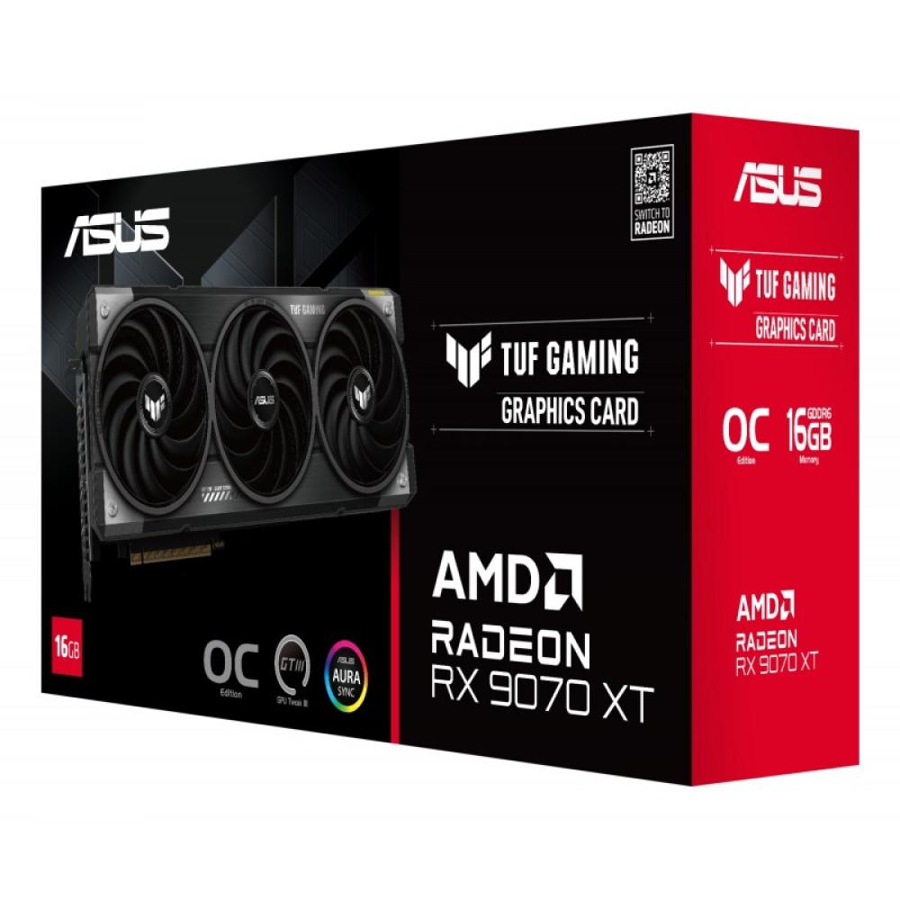 ASUS - TUF Gaming TUF-RX9070XT-O16G-GAMING AMD Radeon RX 9070 XT 16 GB GDDR6