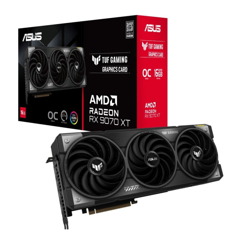 ASUS - TUF Gaming TUF-RX9070XT-O16G-GAMING AMD Radeon RX 9070 XT 16 GB GDDR6