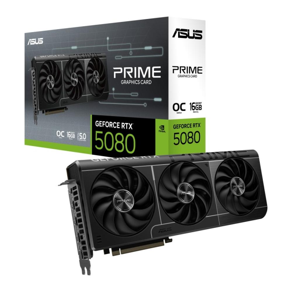 ASUS - Prime -RTX5080-O16G NVIDIA GeForce RTX 5080 16 GB GDDR7