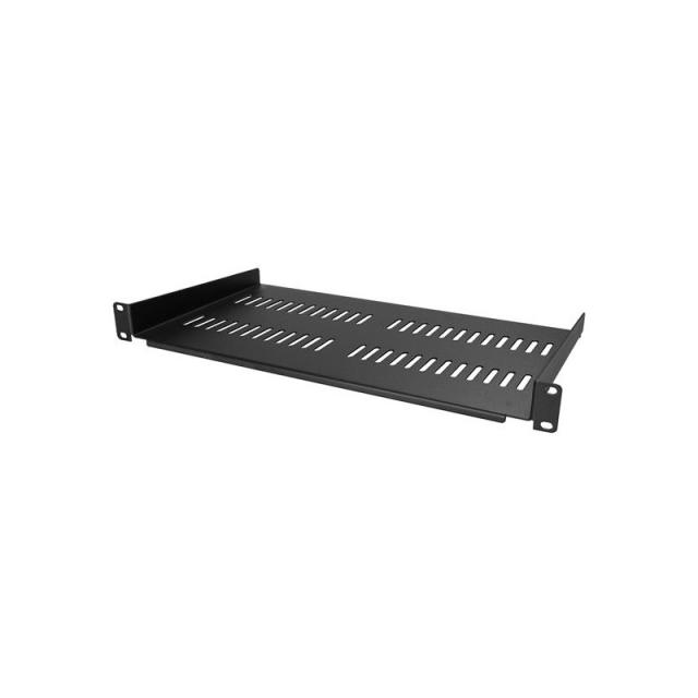 StarTech.com - Bandeja Estante Ventilado de 1U para Armario Rack de Servidores de 19 Pulgadas - de 10 Pulgadas (254mm) de Profun