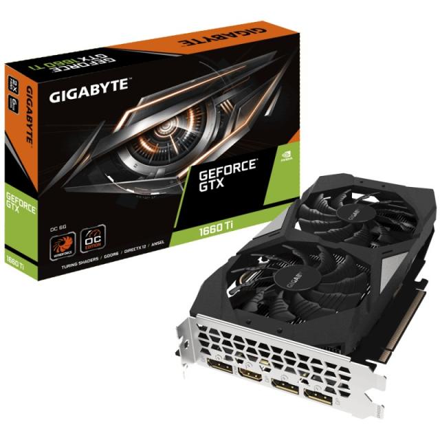GIGABYTE - GeForce GTX 1660 Ti OC 6G