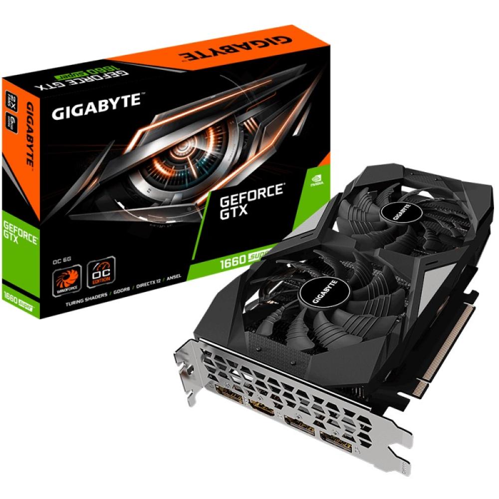 GIGABYTE - GV-N166SOC-6GD tarjeta gráfica NVIDIA GeForce GTX 1660 SUPER 6 GB GDDR6