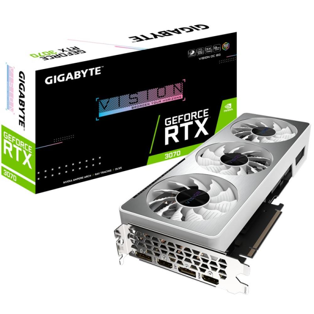 GIGABYTE - GeForce RTX 3070 VISION OC 8G (rev. 2.0) NVIDIA 8 GB GDDR6