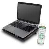 Ewent - EW5601 kit de limpieza para computadora Lugares difíciles de alcanzar Limpiador de aire comprimido para limpieza de equi