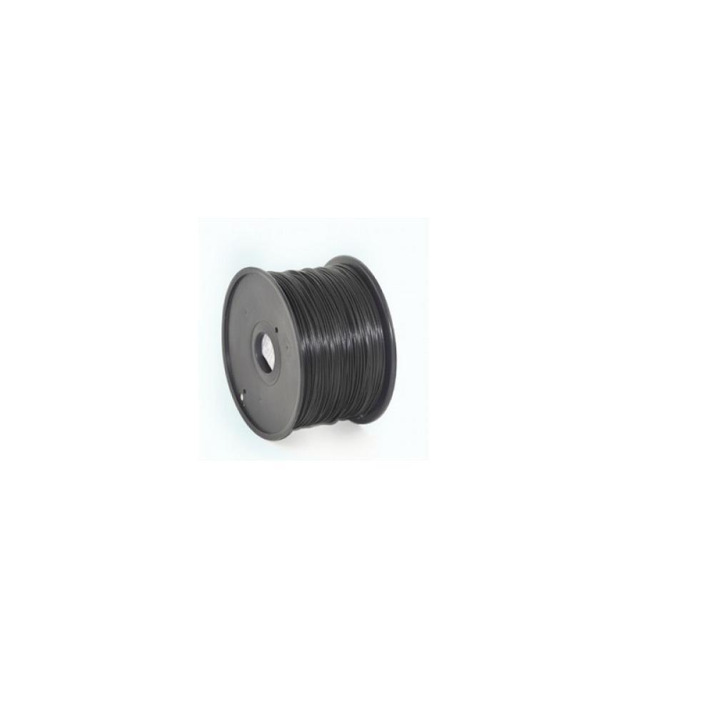 Gembird - 3DP-PLA1.75-01-BK material de impresión 3d Ácido poliláctico (PLA) Negro 1,4 kg