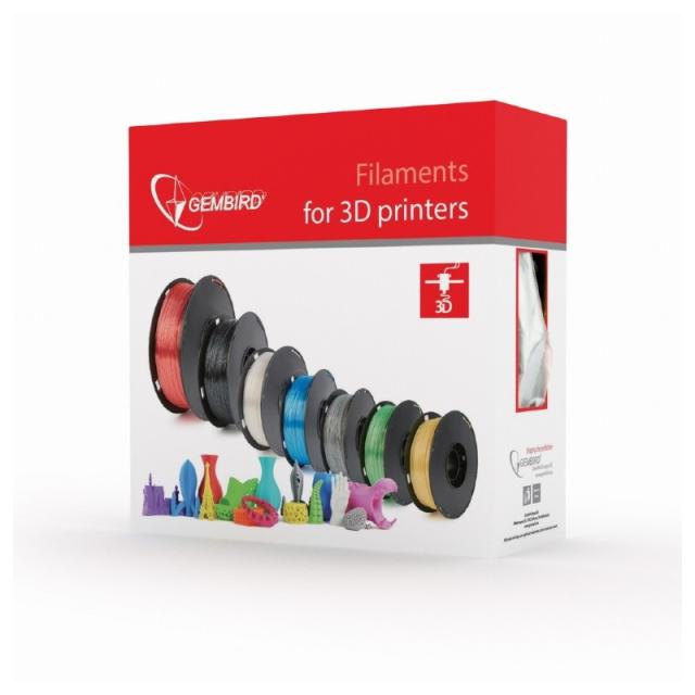 Gembird - 3DP-PLA1.75-01-FG material de impresión 3d Ácido poliláctico (PLA) Verde fluorescente 1,4 kg