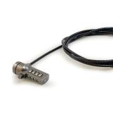 Conceptronic - CNBCOMLOCK18 cable antirrobo Negro 1,8 m