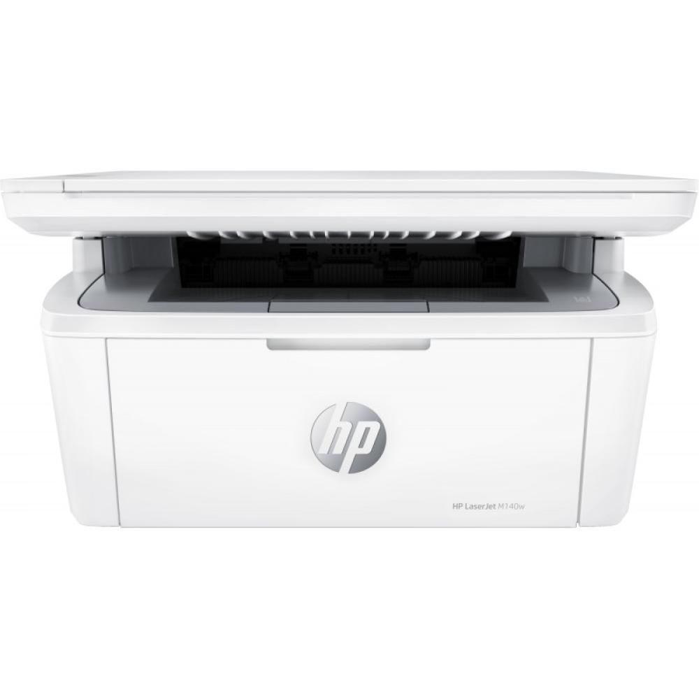 HP - LaserJet M140w Inalámbrico Multifunction Blanco y negro Impresora, Fotocopiadora, escáner