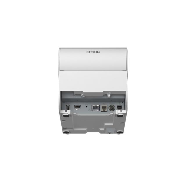 Epson - TM-T88VII (111): USB, Ethernet, Serial, PS, White