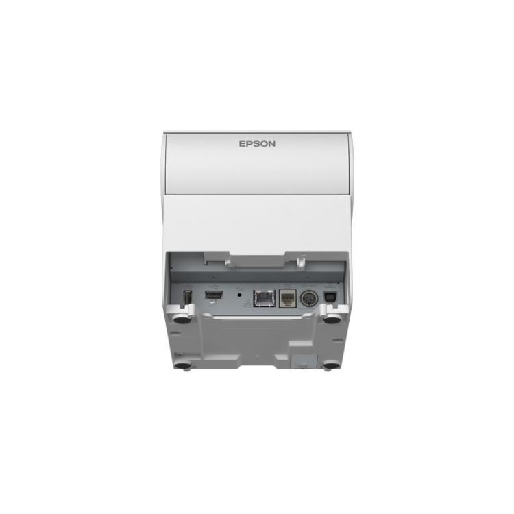Epson - TM-T88VII (111): USB, Ethernet, Serial, PS, White
