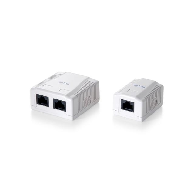 Equip - 235112 toma de corriente RJ-45 Blanco