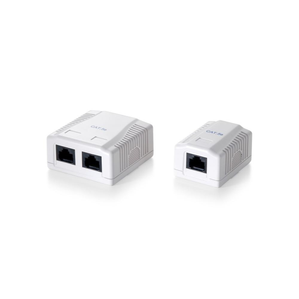 Equip - 235112 toma de corriente RJ-45 Blanco