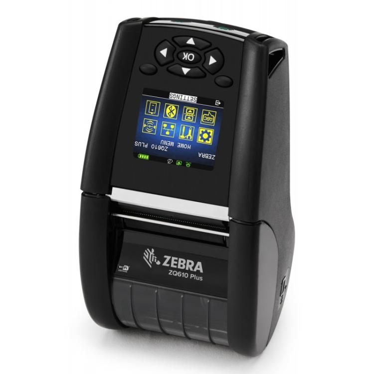 Zebra - ZQ600 Plus impresora de etiquetas Térmica directa 203 x 203 DPI 115 mm/s Inalámbrico y alámbrico Wifi - ZQ62-AUX2E14-00