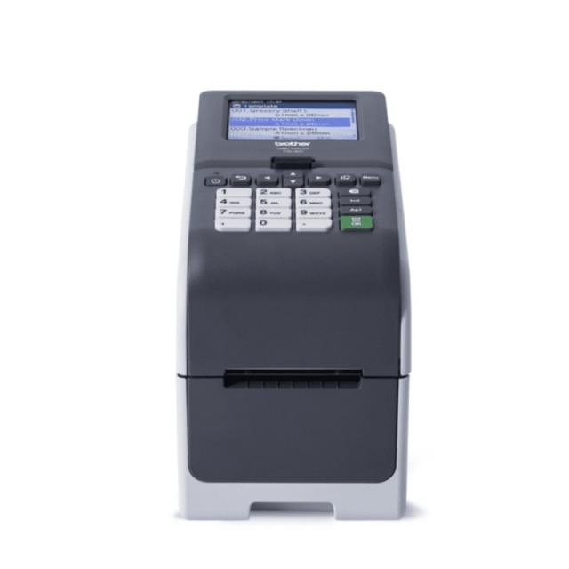 Brother - TD-2350DSA203 impresora de etiquetas Térmica directa 203 x 203 DPI 152 mm/s Inalámbrico y alámbrico Ethernet Wifi Blue