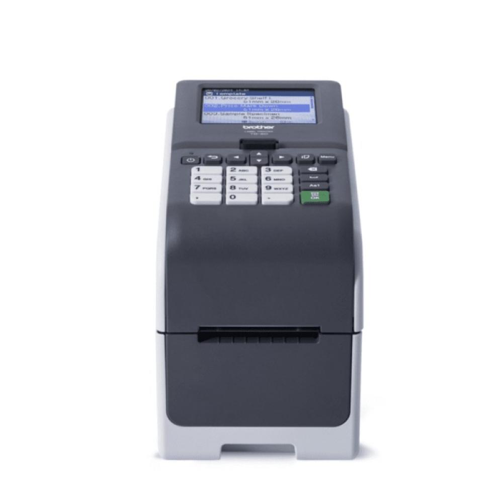 Brother - TD-2350DSA203 impresora de etiquetas Térmica directa 203 x 203 DPI 152 mm/s Inalámbrico y alámbrico Ethernet Wifi Blue