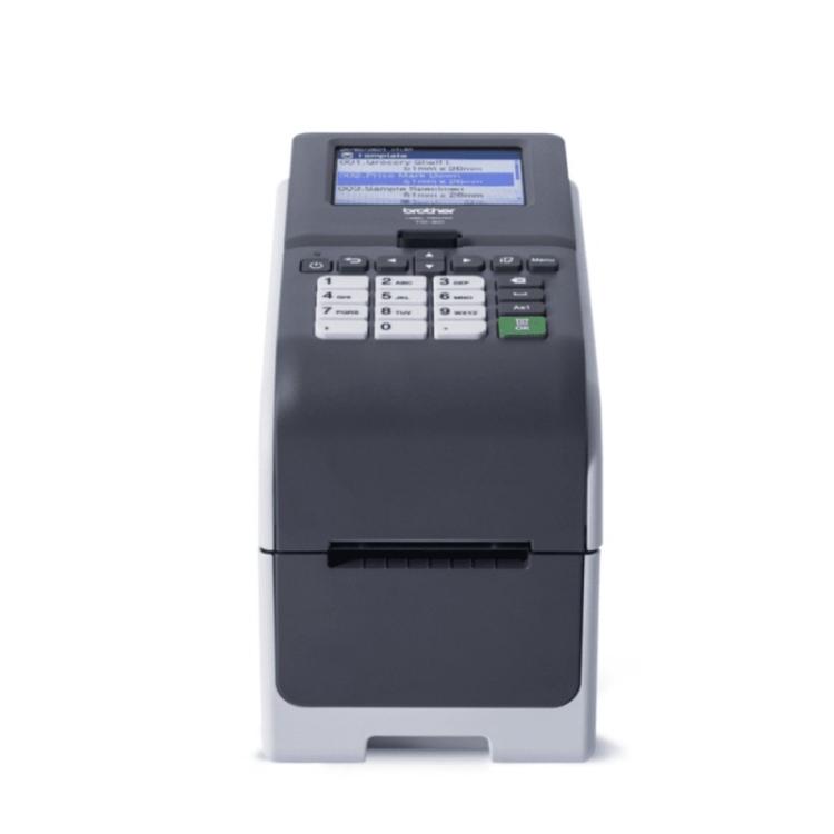 Brother - TD-2350DSA203 impresora de etiquetas Térmica directa 203 x 203 DPI 152 mm/s Inalámbrico y alámbrico Ethernet Wifi Blue