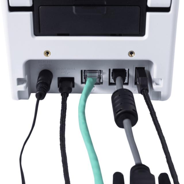 Brother - TD-2350DSA203 impresora de etiquetas Térmica directa 203 x 203 DPI 152 mm/s Inalámbrico y alámbrico Ethernet Wifi Blue