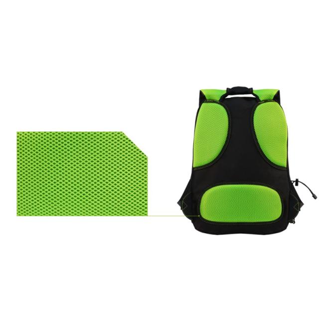 KeepOut - BK7G mochila Negro, Verde Nylon