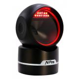 AVPos - AVP-M680-2D lector de código de barras Lector de códigos de barras fijo 1D/2D CMOS Negro