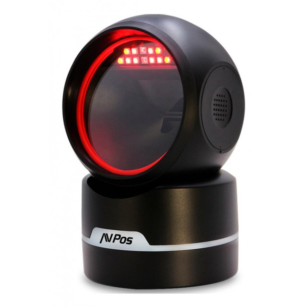 AVPos - AVP-M680-2D lector de código de barras Lector de códigos de barras fijo 1D/2D CMOS Negro