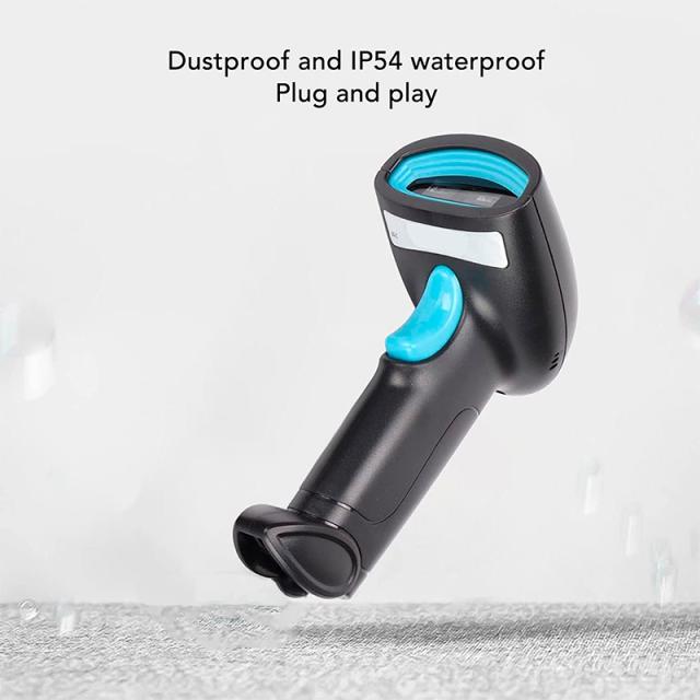 AVPos - AVP-WI93-2D lector de código de barras Lector de códigos de barras portátil 1D/2D CMOS Negro