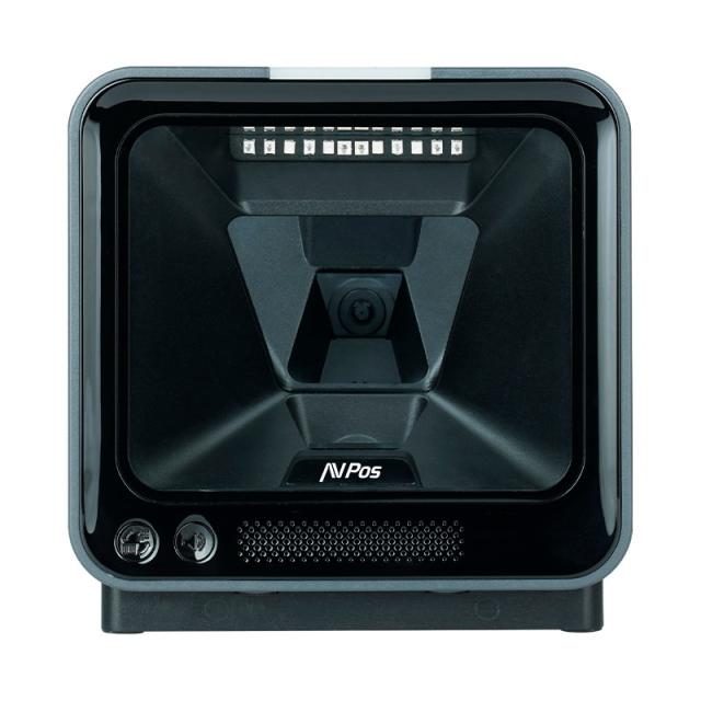 AVPos - AVP-BP760-2D lector de código de barras Lector de códigos de barras fijo 1D/2D CMOS Negro
