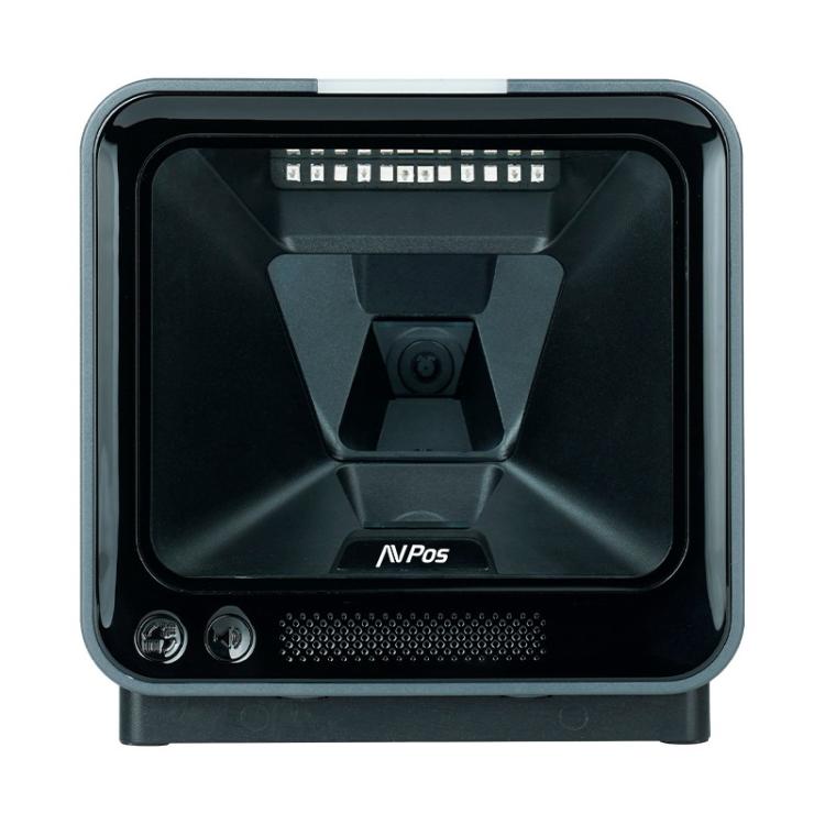 AVPos - AVP-BP760-2D lector de código de barras Lector de códigos de barras fijo 1D/2D CMOS Negro