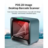 AVPos - AVP-BP760-2D lector de código de barras Lector de códigos de barras fijo 1D/2D CMOS Negro