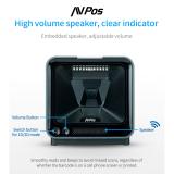 AVPos - AVP-BP760-2D lector de código de barras Lector de códigos de barras fijo 1D/2D CMOS Negro