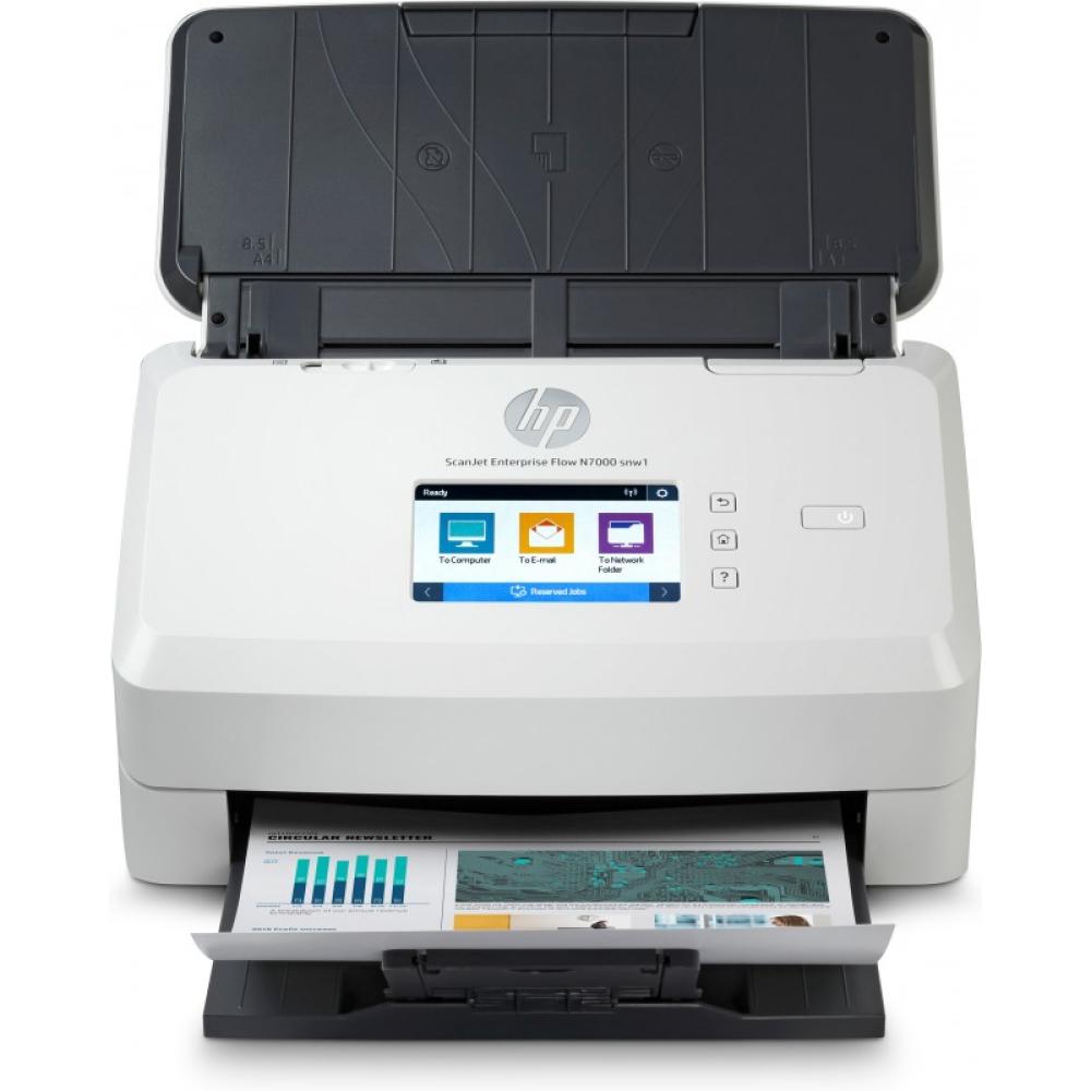 HP - ScanJet Enterprise Flow N7000 snw1 Escáner alimentado con hojas 600 x 600 DPI