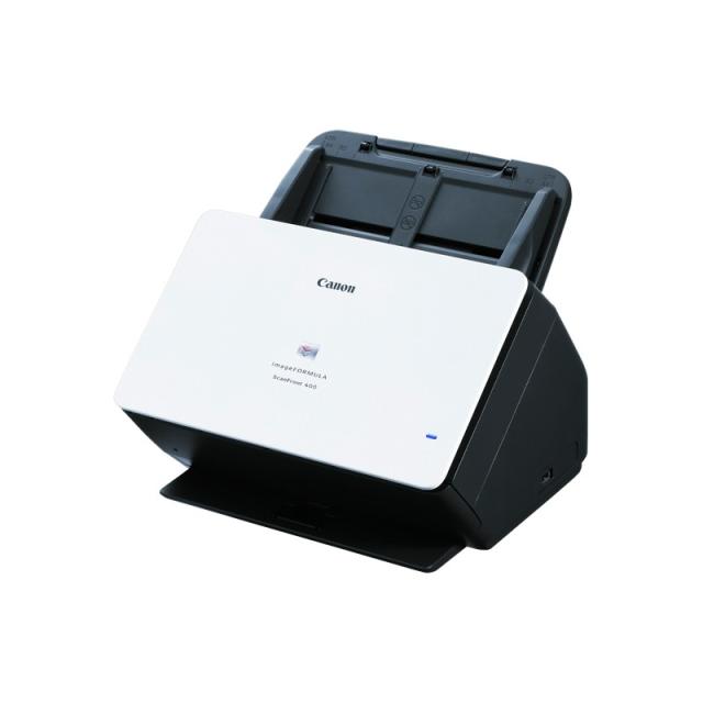Canon - imageFORMULA ScanFront 400 Escáner con alimentador automático de documentos (ADF) 600 x 600 DPI A4 Negro, Blanco