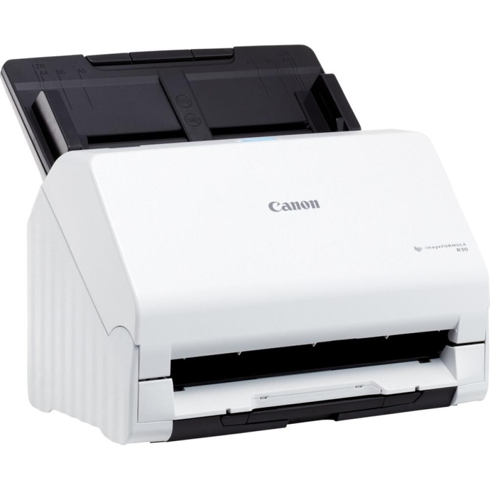 Canon - imageFORMULA R30 ADF + escáner alimentado por hojas 600 x 600 DPI A4 Blanco