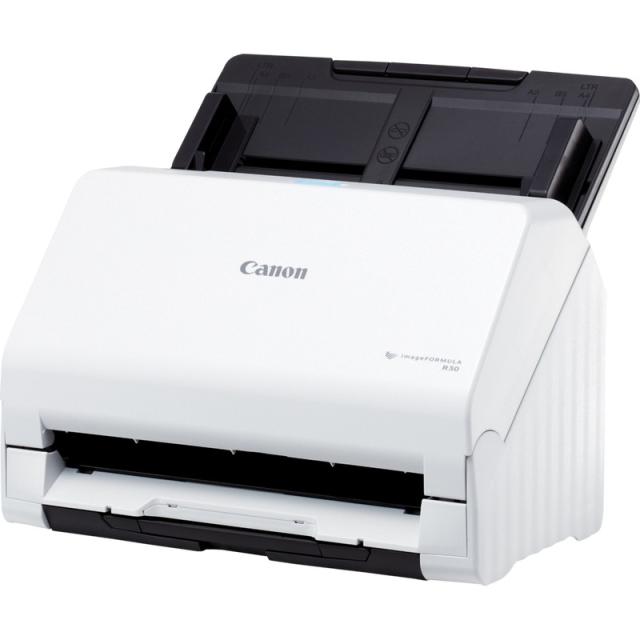 Canon - imageFORMULA R30 ADF + escáner alimentado por hojas 600 x 600 DPI A4 Blanco