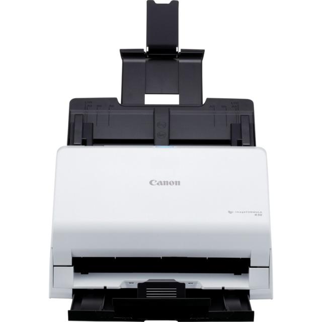 Canon - imageFORMULA R30 ADF + escáner alimentado por hojas 600 x 600 DPI A4 Blanco