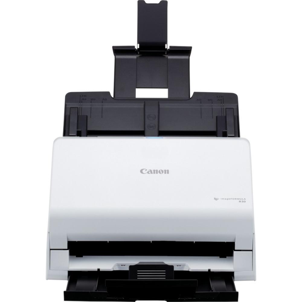 Canon - imageFORMULA R30 ADF + escáner alimentado por hojas 600 x 600 DPI A4 Blanco