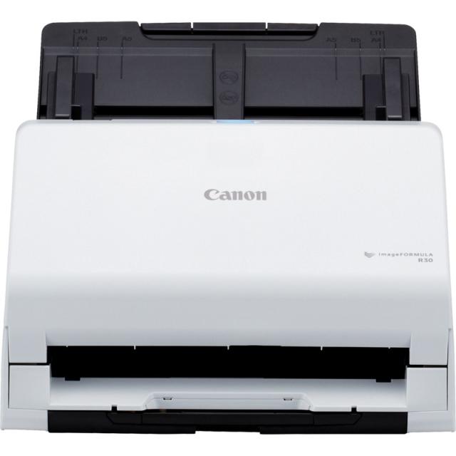 Canon - imageFORMULA R30 ADF + escáner alimentado por hojas 600 x 600 DPI A4 Blanco