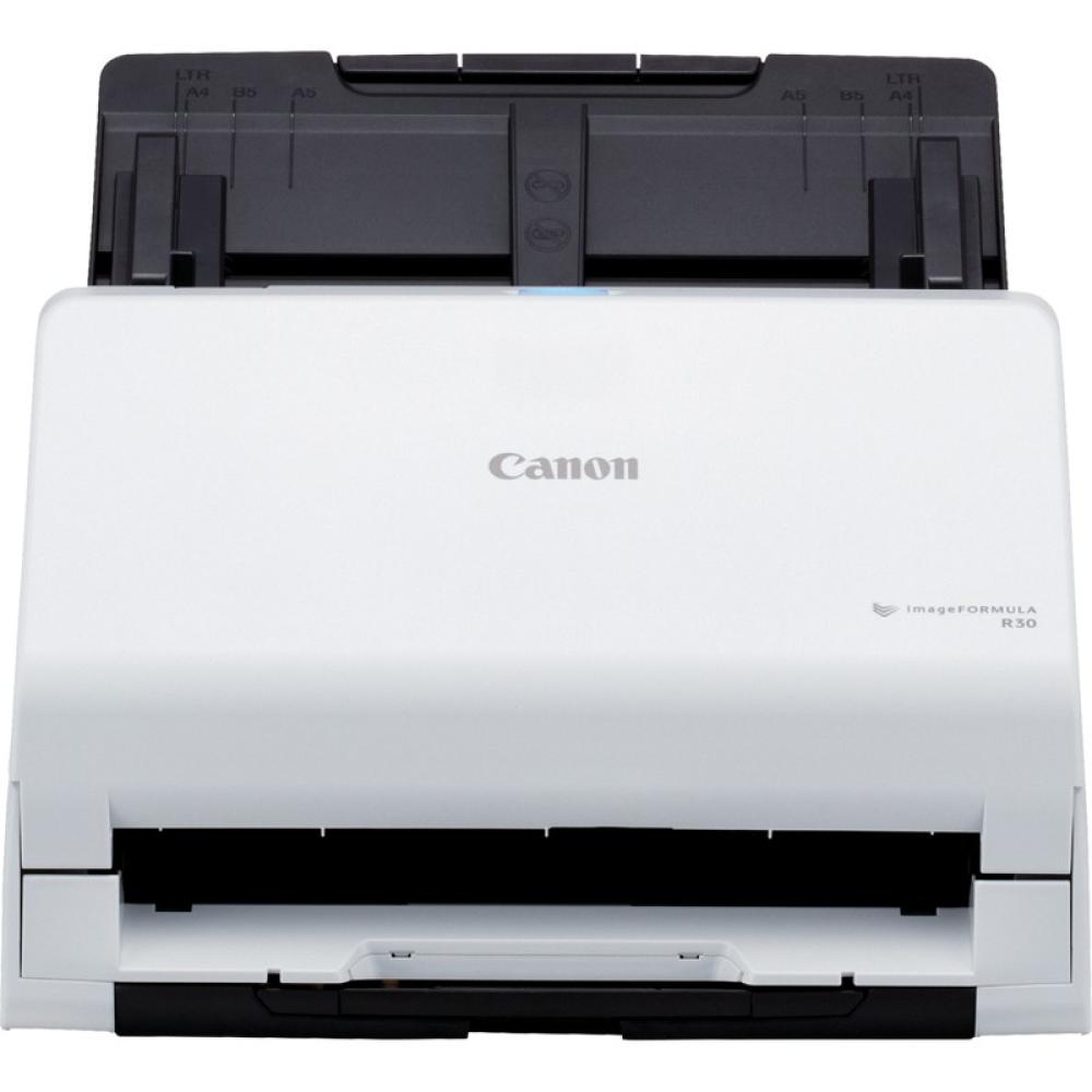 Canon - imageFORMULA R30 ADF + escáner alimentado por hojas 600 x 600 DPI A4 Blanco
