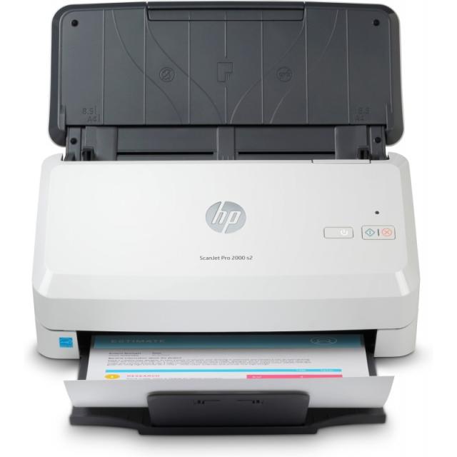 HP - Scanjet Pro 2000 s2 Sheet-feed Scanner Escáner alimentado con hojas 600 x 600 DPI A4 Negro, Blanco