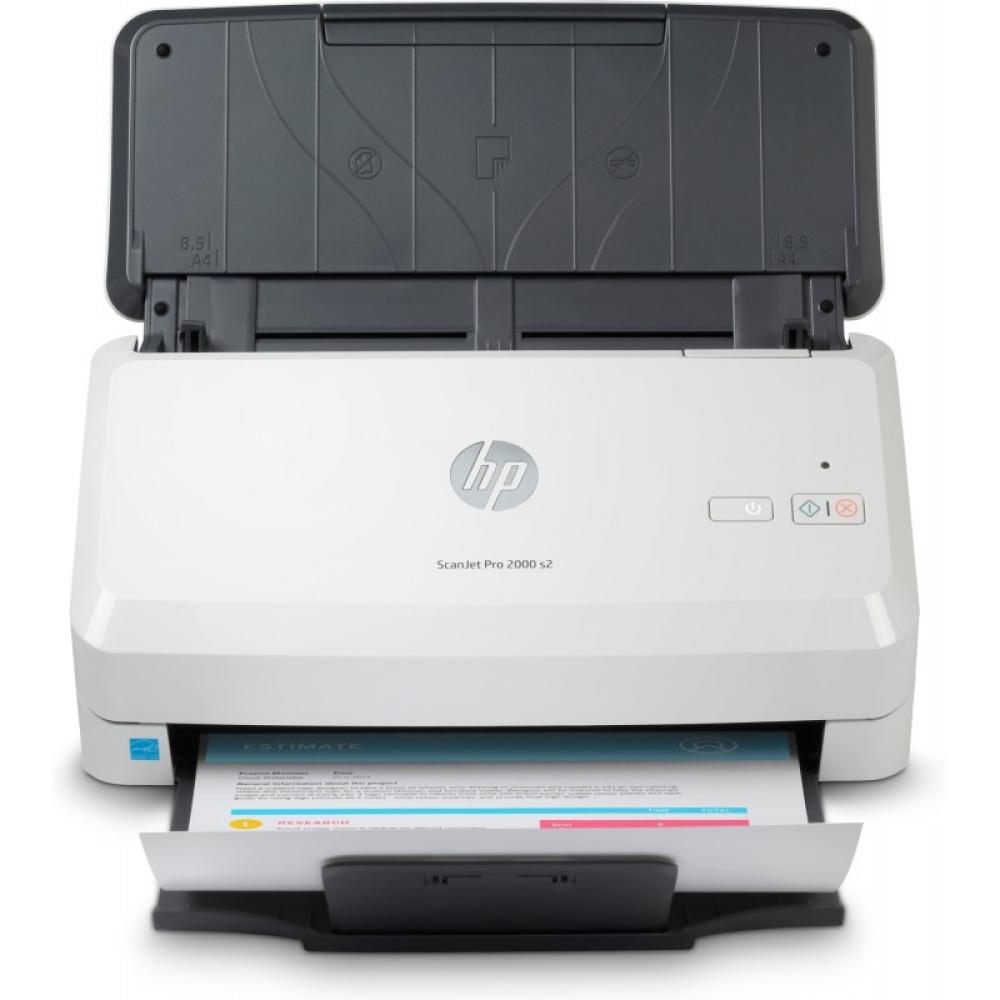 HP - Scanjet Pro 2000 s2 Sheet-feed Scanner Escáner alimentado con hojas 600 x 600 DPI A4 Negro, Blanco