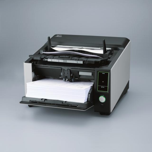 Ricoh - fi-8930 Escáner con alimentador automático de documentos (ADF) 600 x 600 DPI A3 Negro, Gris