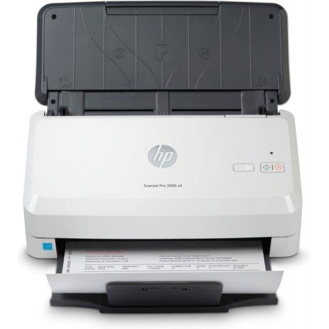 HP - Scanjet Pro 3000 s4 Escáner alimentado con hojas 600 x 600 DPI A4 Negro, Blanco