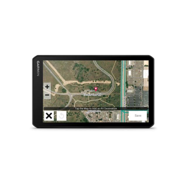 Garmin - CamperCam 795 navegador Fijo 17,8 cm (7") TFT Pantalla táctil 271 g Negro