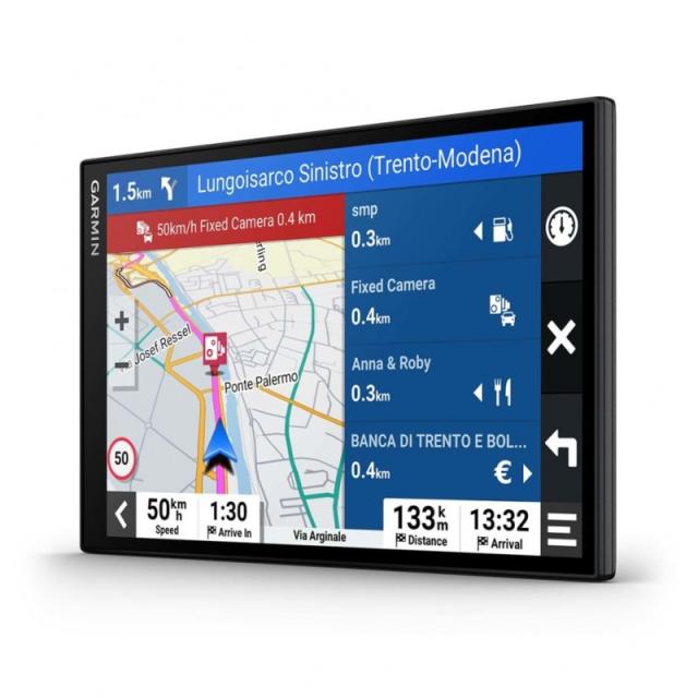 Garmin - DriveSmart 86 navegador Fijo 20,3 cm (8") TFT Pantalla táctil 295,2 g Negro