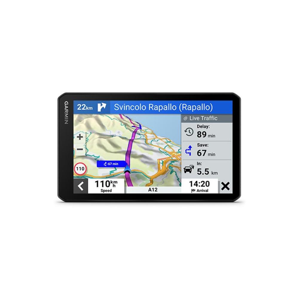 Garmin - Drivecam 76 navegador Fijo 17,6 cm (6.95") TFT Pantalla táctil 271 g Negro