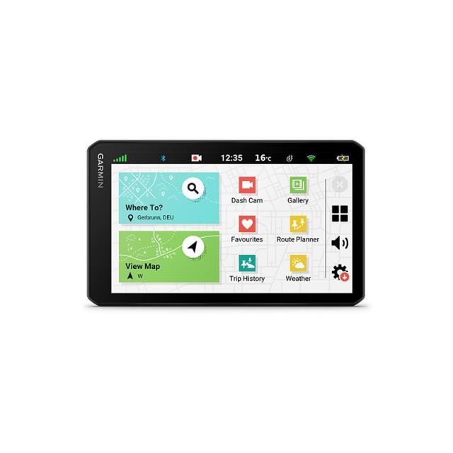 Garmin - Drivecam 76 navegador Fijo 17,6 cm (6.95") TFT Pantalla táctil 271 g Negro