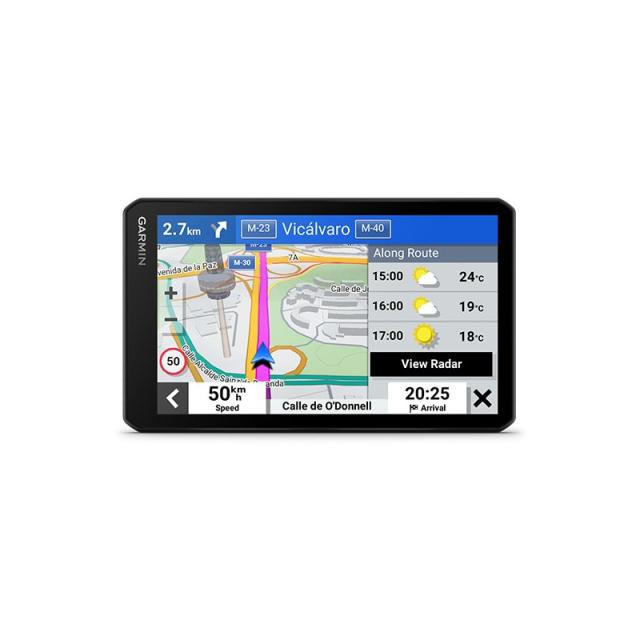 Garmin - Drivecam 76 navegador Fijo 17,6 cm (6.95") TFT Pantalla táctil 271 g Negro