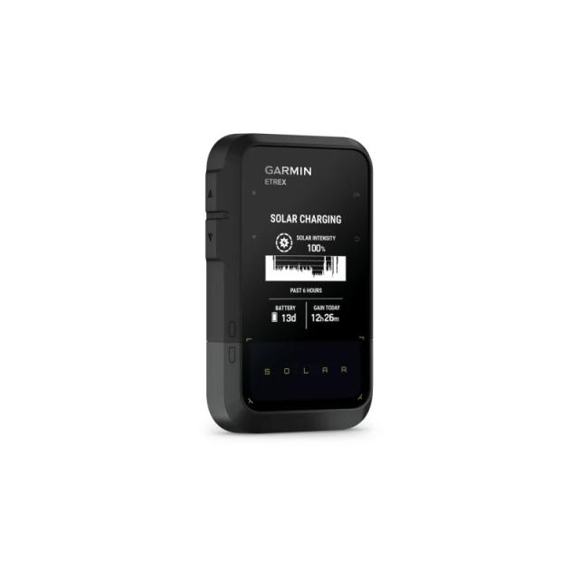 Garmin - eTrex Solar navegador De mano 5,49 cm (2.16") 141 g Negro, Gris