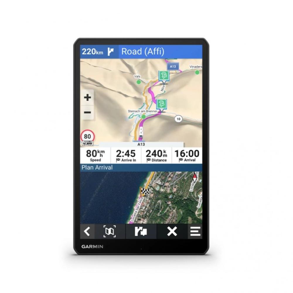 Garmin - Camper 1095 navegador Fijo 25,6 cm (10.1") IPS Pantalla táctil 554 g Negro