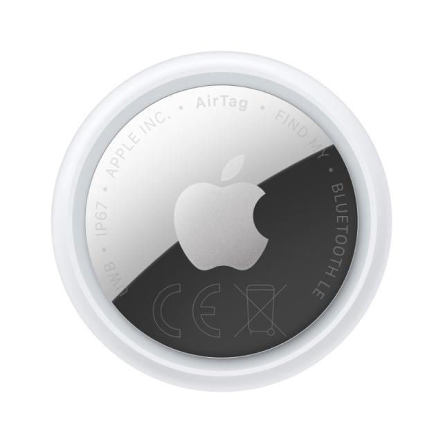 Apple - AirTag Elemento Buscador Plata, Blanco - MFEA4ZY/A